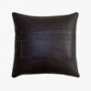 Læderpude i brun 50 x 50 cm