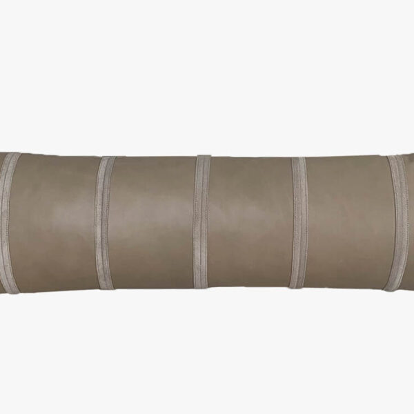 Læderpude til sofa. Gavlpude