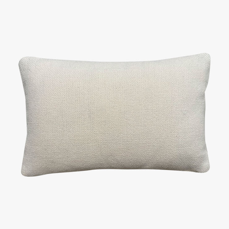 Læderobjekt - Offwhite 33*50 - Billede 3
