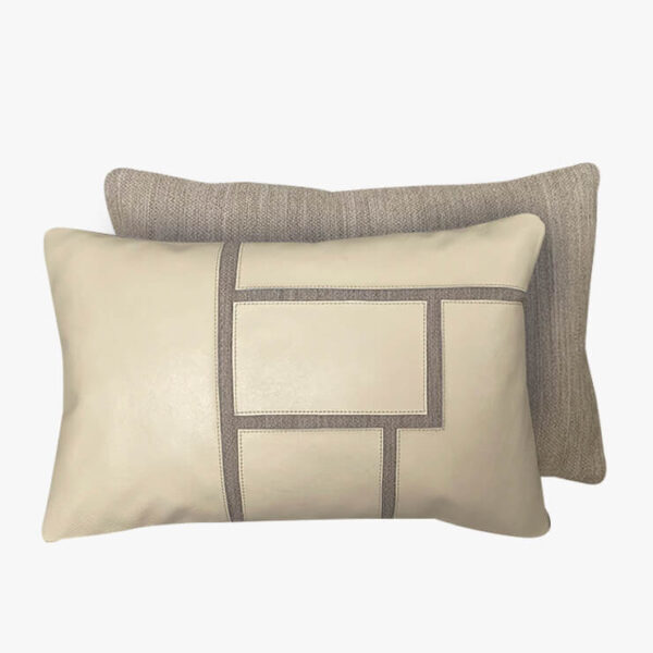 Lille pude beige creme