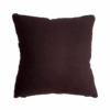 Brun læderpude